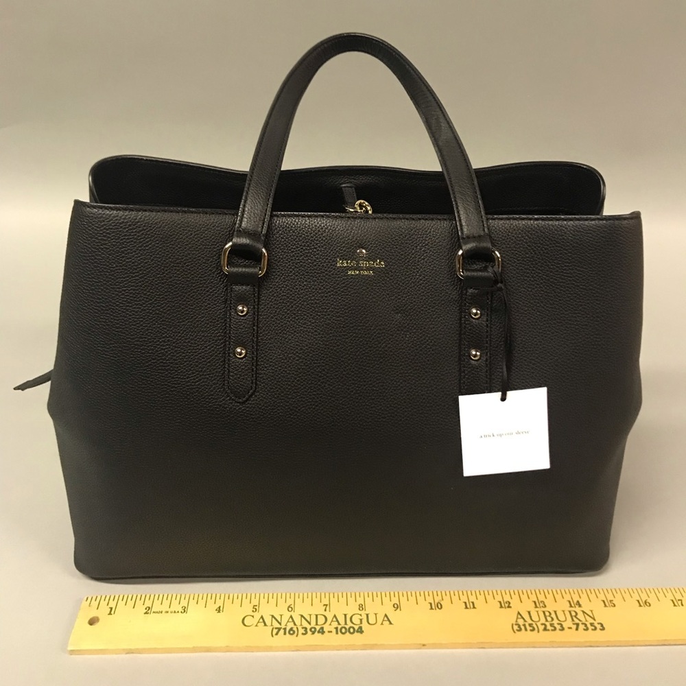 Black Kate Spade Travel Tote